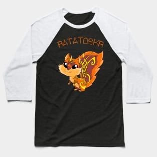 The Messenger Squirrel: Ratatoskr and the World Tree Baseball T-Shirt